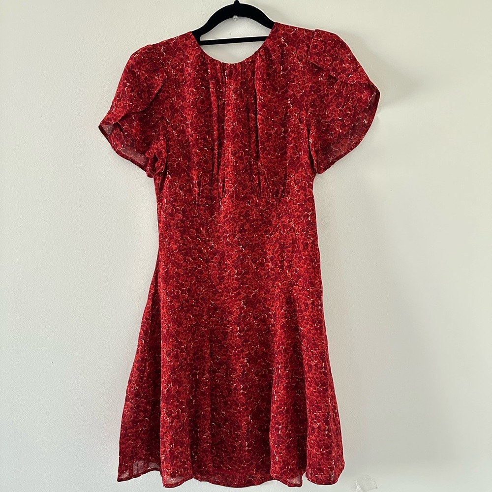 Reformation Lula mini dress  fall, 90s, minimalist, flowy, size 2 - Picture 10 of 15
